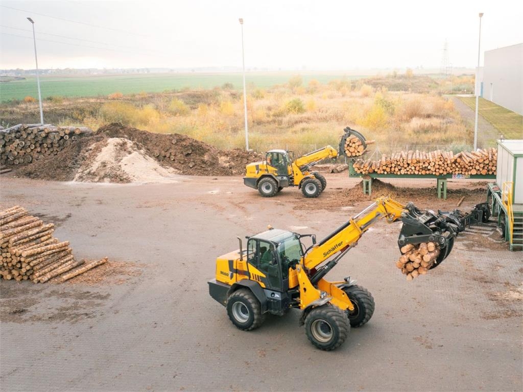 Chargeuse sur pneus Schäffer 9660T-2 — occasion